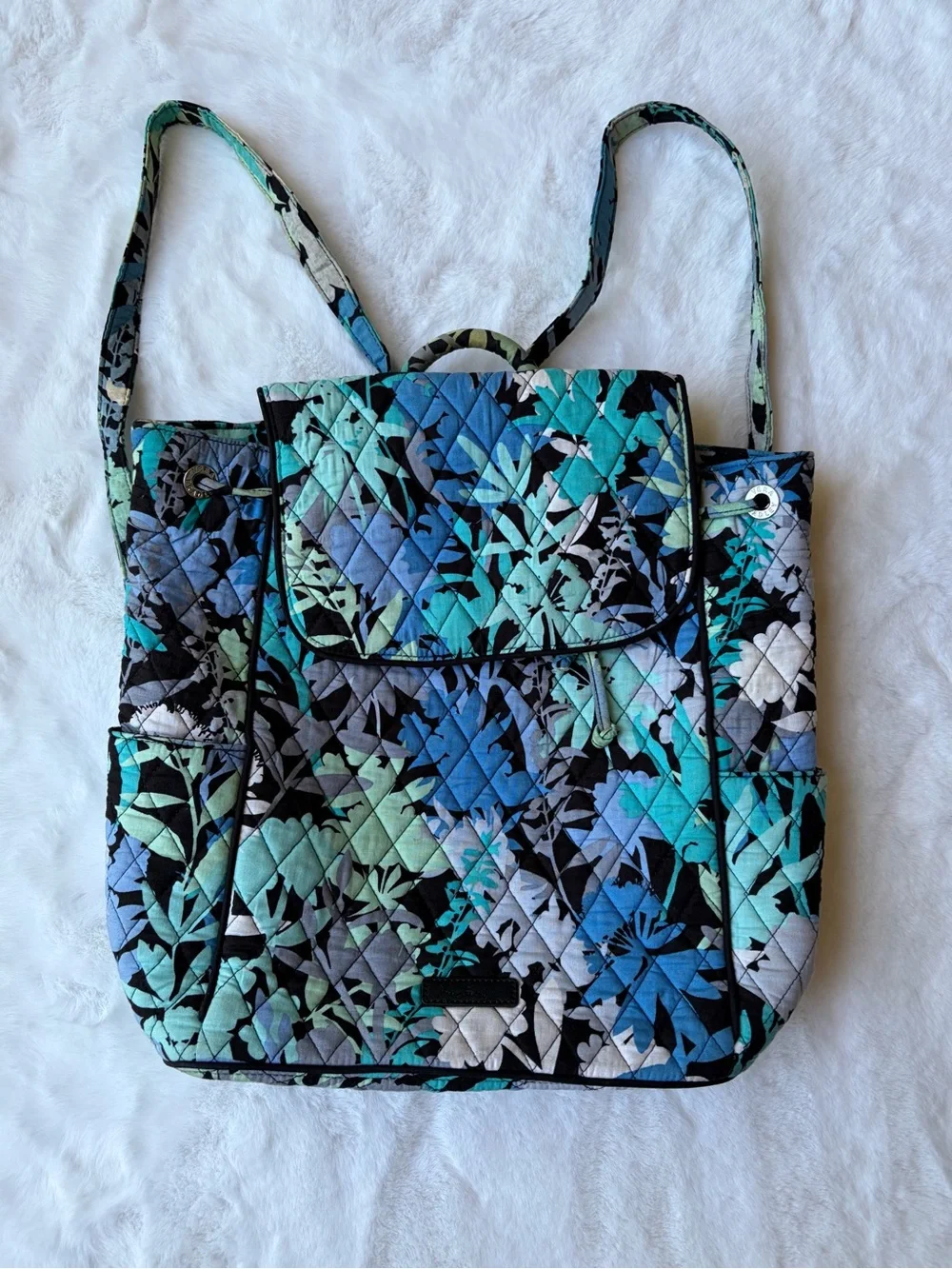 Vera Bradley Camo Floral Backpack